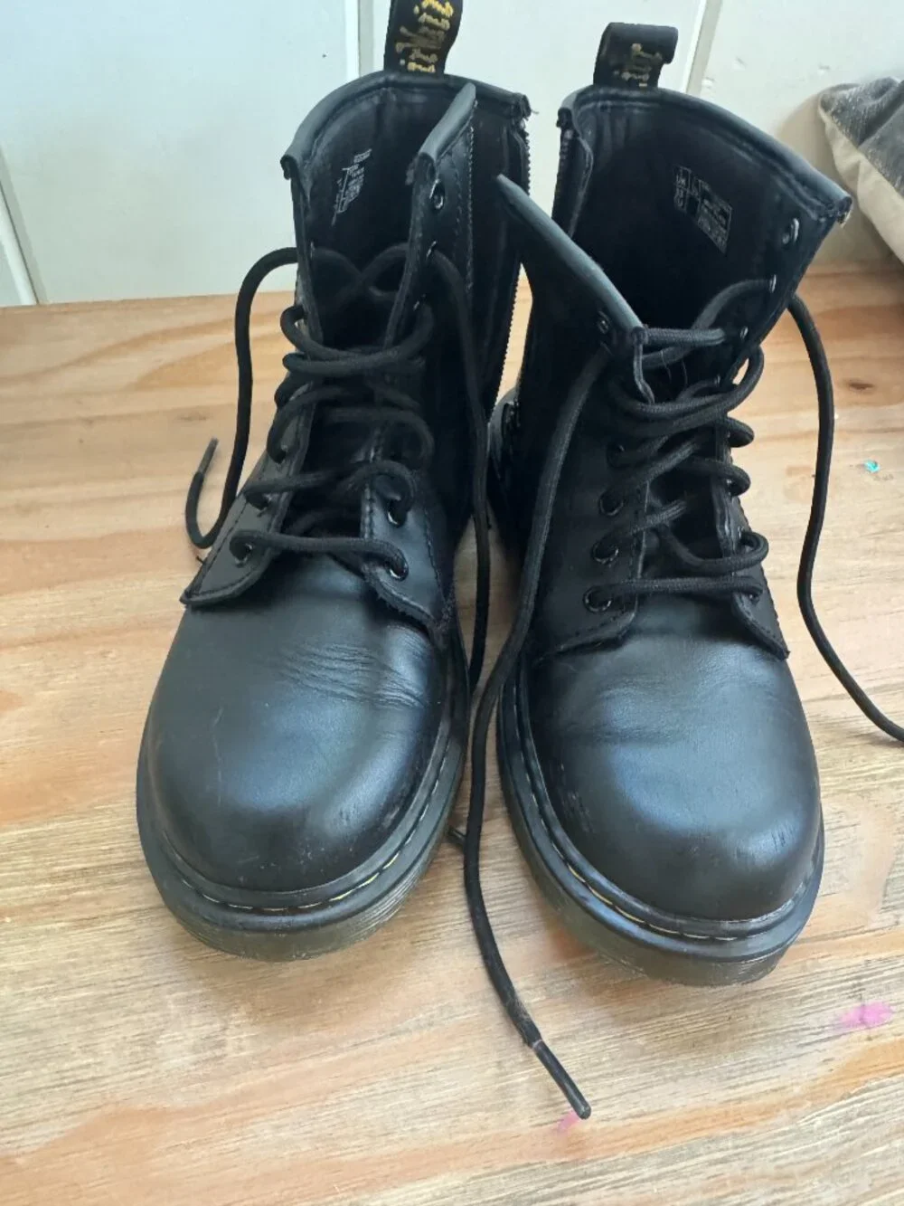 Dr. Martens box barely size